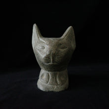 画像をギャラリービューアに読み込む, Bastet Head Statue 4 バステト頭像 4