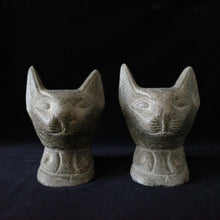 画像をギャラリービューアに読み込む, Bastet Head Statue 4 バステト頭像 4