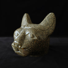 画像をギャラリービューアに読み込む, Bastet Head Statue 3　バステト頭像 3
