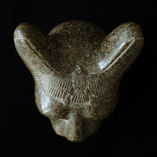 画像をギャラリービューアに読み込む, Bastet Head Statue 3　バステト頭像 3
